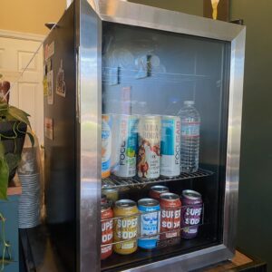 Glass Display Mini Fridge