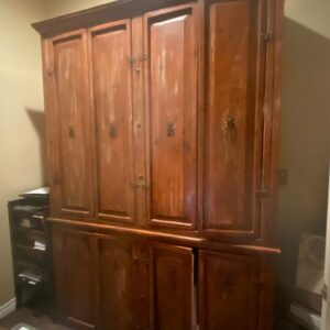 Large Custom made Storage Cabinet