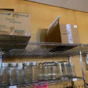 Stainless Steel 20 x 60 Wall mounted Shelf (In kitchen)