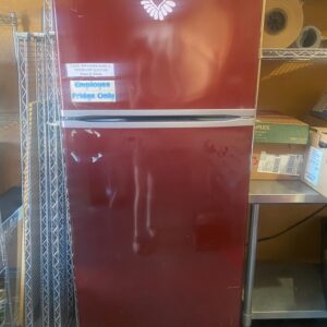 Non-Commercial Fridge (Red non-commercial fridge and freezer)