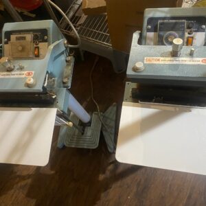 2 Foot-Press Sealers, Contant Heat Sealer Model AIE-202CH