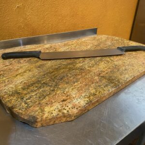 Marble Chocolate Tempering Block with Chopper