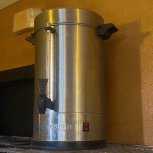 Large Commercial Ice Tea Maker, Waring, NSF Certified, 5 gallon capacity stainless steel