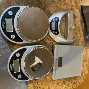 Digital Scales Set of 3
