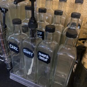 Complete Custom Syrup Station Set