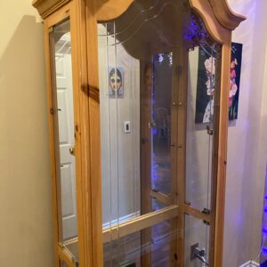 Display Cabinet with Mirror