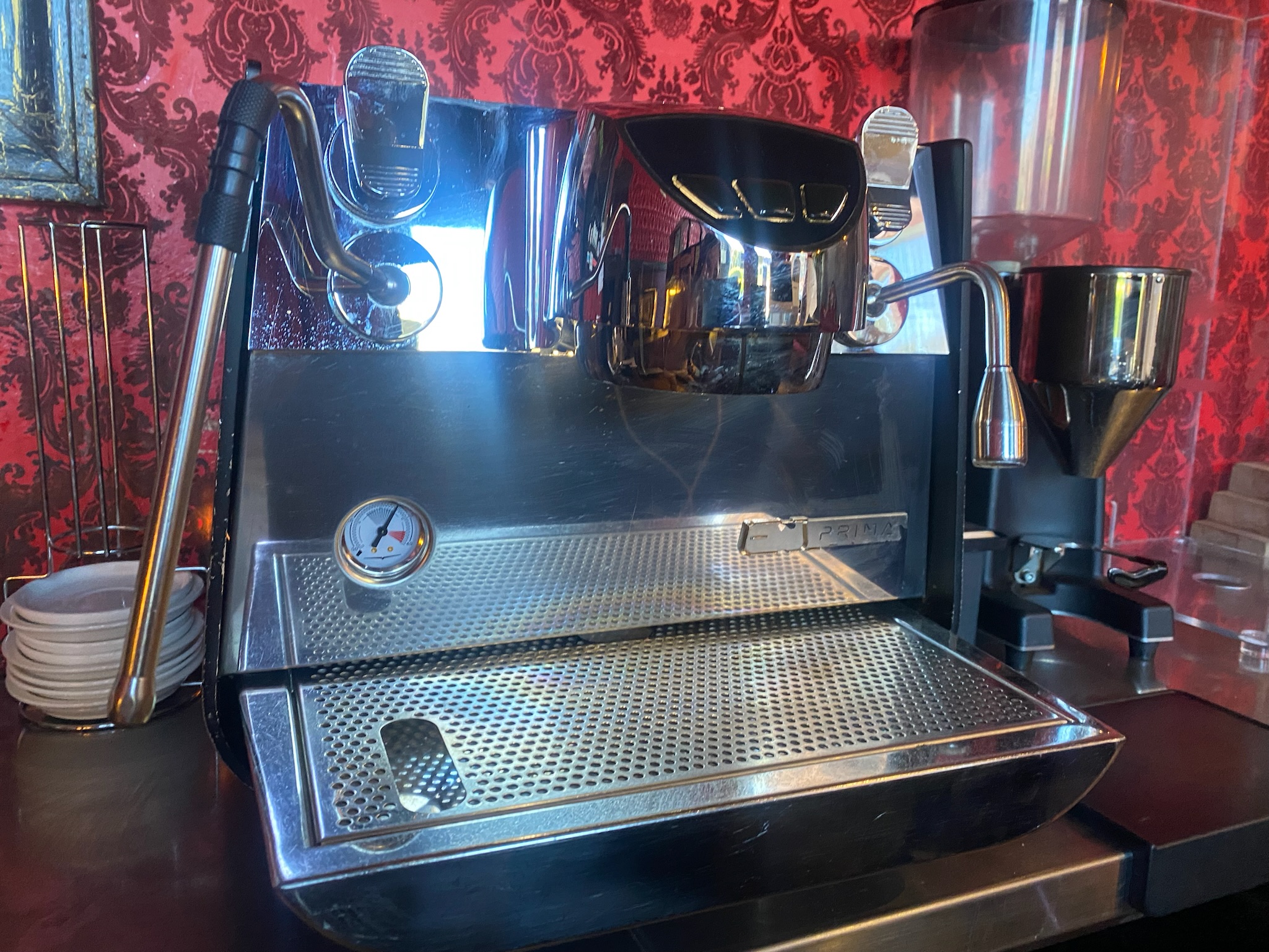 Victoria Arduino E1 Prima Espresso Machine Matte Black - Image 5