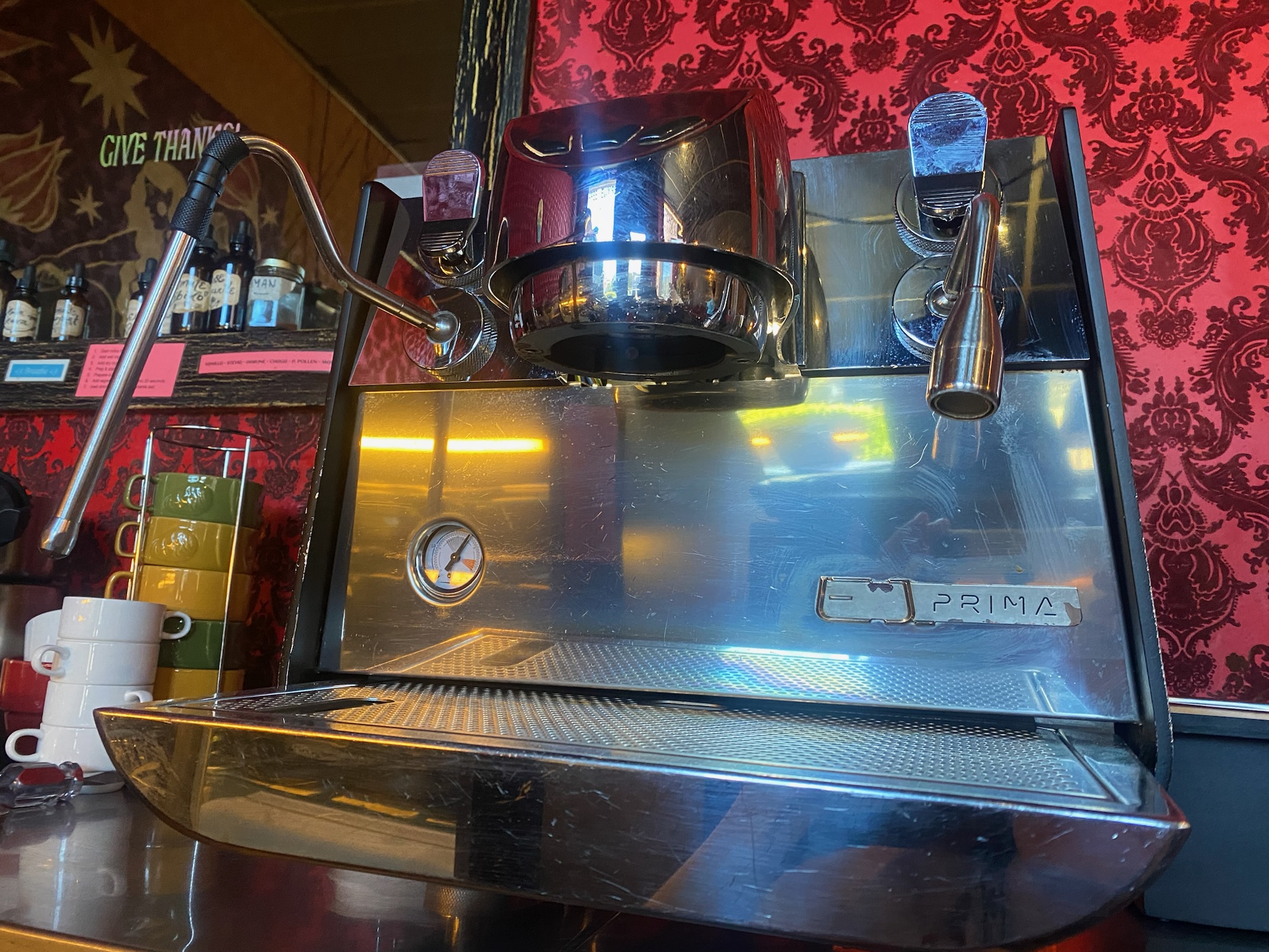 Victoria Arduino E1 Prima Espresso Machine Matte Black - Image 6