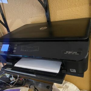 HP OfficeJet 4500 Printer with Extra Ink Cartridges